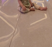 幼稚龍嬰兒防滑襪夏季薄款寶寶護(hù)膝新生兒地板學(xué)步襪0-3歲幼兒爬行2件套 藍(lán)色貓咪【護(hù)膝+襪子】1套裝 0-1歲 【S碼】建議腳12cm內(nèi) 曬單實拍圖