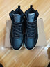 喬丹籃球鞋男運動(dòng)鞋男學(xué)生透氣高幫減震耐磨黑騎士戰靴運動(dòng)籃球鞋 黑色/銀色 43 曬單實(shí)拍圖
