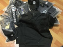 卓倫尚品保安工作服夏裝黑色保安制服男春秋執(zhí)勤服安檢服保安服短袖套裝 短袖+褲子+標志 2XL (180) 曬單實拍圖