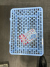 得力（deli）文件籃資料框收納框文件筐A4加厚大容量財務(wù)憑證發(fā)票單據桌面收納整理塑料收納筐 辦公用品 【有蓋-淺藍】36*25.5*9cm 924 曬單實(shí)拍圖