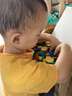 波比超人磁力拼圖七巧板幾何積木寶寶幼兒園3到6歲兒童男孩女孩益智力玩具 彩盒128片磁力積木送6大主題玩法 曬單實拍圖