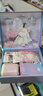 KEYSI開學(xué)禮品少女心紫色文具套裝禮盒女孩生日禮物手賬小學(xué)生初中大禮包筆袋學(xué)習(xí)獎勵仙女公主文具畢業(yè) 奢華款-蝴蝶仙子-高年級女生(9-16歲) 曬單實拍圖