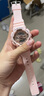 Mtin樹(shù)脂表帶表殼適用于Casio卡西歐G-SHOCK GMA-S110MF 120 130MF 140手表帶配件男女 淺粉灰字殼 16mm 曬單實(shí)拍圖