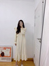 伊棠朵公主風(fēng)睡裙女春秋季帶胸墊荷葉邊長(cháng)袖甜美少女宿舍學(xué)生睡衣家居服 727# 2XL 【130斤-14斤】 曬單實(shí)拍圖