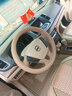 適用于日產(chǎn)軒逸經(jīng)典方向盤(pán)套樓蘭老天籟奇駿陽(yáng)光驪威騏達真皮把套 天籟專(zhuān)用(米色) 曬單實(shí)拍圖