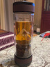 茶之戀【茶之戀定制專(zhuān)拍】茶水分離杯雙層玻璃水杯私人定制禮品生日禮物 經(jīng)典版-咖啡色【360ml】360ml 曬單實(shí)拍圖