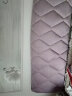 欧苏缦新款全包加厚高档床头罩套靠背软包简约现代皮木床头盖布保护套子 雪青 1.8米长床头罩 实拍图