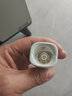 雅格小手電筒兒童充電式家用強(qiáng)光鋰電應(yīng)急照明燈USB充電便攜燈 S014白色【1200mAh 1W USB充電】 曬單實拍圖