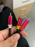 磊邦AV一分三蓮花頭電視機1轉3.5復合音視頻輸出轉換線(xiàn)三色紅白黃視頻網(wǎng)絡(luò )機頂盒適用小米海美魔音盒子 鋁合金款-1.5米 曬單實(shí)拍圖