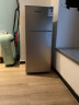 【尾货机】志高（CHIGO）【送货上门】冰箱 家用双门小冰箱冷藏冷冻电冰箱 立体制冷 53P138双门【两天一度电】金色 实拍图