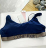 Calvin Klein內衣【炫光引力帶】女ckU型光澤圍邊輕運動(dòng)文胸 DYC-孔雀藍 75B M 推薦-85A 曬單實(shí)拍圖