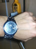 天王（TIAN WANG） 手表 時(shí)尚鋼帶石英表商務(wù)男女情侶表 學(xué)生手表腕表鐘表 黑色男款3626 曬單實(shí)拍圖