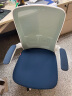 八九间学生椅子 学习电脑椅 写字升降座椅 可调节转椅 家用书房办公凳 人体工学椅 521WB绿背蓝坐 实拍图