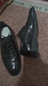 熱風(fēng)（Hotwind）秋季新款男士經(jīng)典百搭正裝商務(wù)皮鞋通勤系帶男鞋婚鞋男 01黑色H43M4705 39 (245mm) (偏大半碼) 曬單實(shí)拍圖