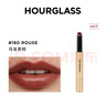HOURGLASS【鐘楚曦同款】沙漏小金管固體唇膏口紅鏡面顯白生日禮物中秋節 110#裸桃色 曬單實(shí)拍圖