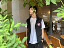 加拿大鵝（Canada Goose）Lawrence 男士羽絨馬甲戶外休閑外套大鵝羽絨服 2804M 61 黑色 M 曬單實(shí)拍圖