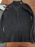 啄木鳥(niǎo)春秋冬新款羊毛打底衫女半高領(lǐng)毛衣修身蕾絲針織衫內搭上衣洋氣 黑色【升級版】 XL 建議  125-140  斤 曬單實(shí)拍圖