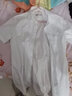MAILYARD/美爾雅商務(wù)男士白色短袖襯衣 滌棉防皺夏寬松版襯衫 430 白色 39 曬單實(shí)拍圖