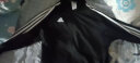阿迪达斯（Adidas）外套男户外休闲时尚舒适防风夹克跑步透气运动服 TR30J1-BW黑白夹克 M 实拍图