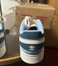 阿迪達斯 （adidas）男鞋 25秋新款三葉草DROP STEP LOW 2.0輕便透氣休閑舒適低幫板鞋 漢玉白/灰色/清澈灰 【曬圖返10】 42.5 碼/內長265mm 曬單實拍圖