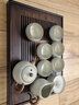 唐豐茶盤(pán)家用功夫茶具托盤(pán)長(cháng)方形竹茶臺現代新中式瀝水盤(pán)小型儲水茶盤(pán) 福滿(mǎn)天下茶盤(pán)(大) 曬單實(shí)拍圖