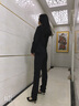 蒂蘭薇小西裝女職業(yè)裝女裝套裝正裝女西服外套銷售酒店前臺專柜工作服 黑西裝+西褲(2件套) L(建議 100-110斤以內(nèi)) 曬單實拍圖