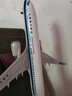 IGIFTFIRE南方航空飛機模型波音B737MAX帶輪子帶仿真中國民航客機航模擺件 47厘米ABS樹(shù)脂【帶燈帶輪】 曬單實(shí)拍圖