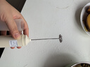 CLITON電動(dòng)打奶泡器咖啡奶泡機 收納式家用牛奶打泡器充電式迷你攪拌器 曬單實(shí)拍圖