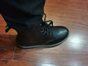 卡賓男靴秋冬季新款高幫馬丁靴英倫風(fēng)復古保暖加絨工裝靴戶(hù)外 黑色加絨 41 皮鞋碼 曬單實(shí)拍圖