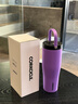 CORKCICLE.保溫杯折疊吸管杯不銹鋼車載大容量高顏值拎拎水杯 羅蘭紫890ml 曬單實拍圖