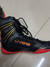 李寧（LI-NING）拳擊鞋男專(zhuān)業(yè)舉重高幫摔跤泰拳格斗散打搏擊比賽訓練鞋深蹲鞋男女 LDDR162-1黑紅 41 曬單實(shí)拍圖
