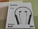 【準新品】索尼(SONY)WI-C400 無(wú)線(xiàn)藍牙立體聲耳機 手機耳機 來(lái)電震動(dòng)提醒 黑色   曬單實(shí)拍圖