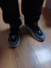西域駱駝（VANCAMEL）戶(hù)外二棉鞋男鞋冬季加絨加厚保暖子皮面防水防滑運動(dòng)休閑輕便老爹 A220-1黑色 40 曬單實(shí)拍圖