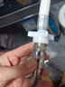 新柳城花灑管接洗衣機(jī)接頭 通用不銹鋼花灑軟管扣接頭接洗衣機(jī)進(jìn)水管卡 花灑管接洗衣機(jī)管對(duì)接頭 曬單實(shí)拍圖