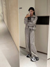 CHERY KALLY【戚薇同款】輕奢厚底老爹鞋女2025新款運動增高女鞋子生日禮物 灰黑色 Gray black 39 曬單實拍圖