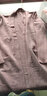 記述春秋新款中長(cháng)款針織衫女開(kāi)衫寬松顯瘦口袋外穿披肩外套上衣女 255淺紫色 L #(建議106-119斤) 曬單實(shí)拍圖