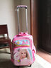 DISNEY迪士尼小學(xué)生拉桿架拉桿書(shū)包配件鋁合金可折疊3輪可爬樓梯拉桿配 深藍 曬單實(shí)拍圖