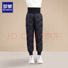 羅蒙兒童羽絨服校園服飾內(nèi)膽女童秋冬季加厚防風(fēng)輕薄女孩內(nèi)穿大童男童 黑色【高腰羽絨褲】 170 曬單實(shí)拍圖