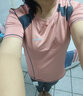 斯泊恩 瑜伽服女套裝秋冬長(zhǎng)袖寬松大碼專業(yè)健身服高端胖mm跑步運(yùn)動(dòng)套裝 桃粉長(zhǎng)袖+哈倫褲 XXL【140-160斤】 曬單實(shí)拍圖