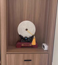 匯品簡(jiǎn)（HUIPINJIAN）平安扣擺件天然青玉大號辦公室家居客廳喬遷新居酒柜裝飾禮品擺設 吉祥如意【中號白玉】 曬單實(shí)拍圖