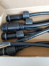 防水公母插頭對接連接線(xiàn) 電源線(xiàn)接頭快接室外LED連接器2-8芯 實(shí)用款 4芯1.5平方一套 曬單實(shí)拍圖