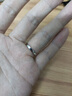 伊美鉆 18K金鉆戒男士30分鉆石對(duì)戒情侶戒指Pt950鉑金鉆石戒指男款磚戒 18K金10分FG色 曬單實(shí)拍圖