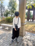ONEDAY保溫杯男款學(xué)生上學(xué)專用初中男孩兒童新款大容量316水杯壺耐摔 【可背杯套】黑白漸變 1000ml 曬單實(shí)拍圖