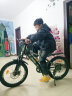 Jeep吉普Jeep儿童自行车6-10岁男孩女孩自行车儿童单车山地车学生车 星耀-7速辐条轮 -吉普绿 20寸（适合身高1.25m-1.5m） 实拍图