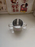 沃德百惠（WORTHBUY）兒童水杯寶寶牛奶杯帶手柄防燙防摔直飲杯不銹鋼家用學(xué)飲杯喝水杯 范范兔：雙耳杯 曬單實(shí)拍圖
