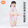 良良（liangliang）[新品]兒童恒溫睡袋嬰兒抗菌睡袋秋冬季寶寶防踢被子保暖神器 童話(huà)王國粉-厚夾棉【推薦室溫0-10℃】 L（建議身高80-95CM） 曬單實(shí)拍圖