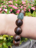 月石緣奇楠沉香手串文玩禮物平安轉運珠佛珠送男生男士老公生日新年禮物 加里曼丹沉香木【請備注生肖】 曬單實(shí)拍圖