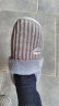 俞兆林（YUZHAOLIN）棉鞋男女包跟棉拖鞋冬季月子鞋保暖家居棉鞋 YR881 浅灰色 42-43 实拍图