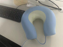 澳瑪仕（AOMAS）頸椎按摩器脖子頸部按摩儀頸椎按摩枕恒溫熱敷仿人手按摩送長(cháng)輩送父母親人男女朋友母親節禮物 海洋藍 曬單實(shí)拍圖