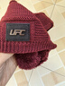 馨寶冠 帽子女冬毛線(xiàn)帽女韓版時(shí)尚加絨加厚冬天套頭帽女保暖針織帽棉帽女防寒防風(fēng)包頭帽女騎行帽女 酒紅色 曬單實(shí)拍圖